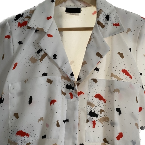 *VINTAGE* 1980s Tell-Ex belted dress - Picture 4 of 11